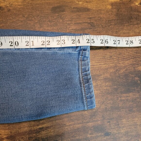 J Jill Jeans Womens 4 P Authentic Fit Slim Ankle Low Rise Medium Light Stretch - Picture 8 of 10
